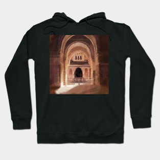 Patio de los Leones Hoodie